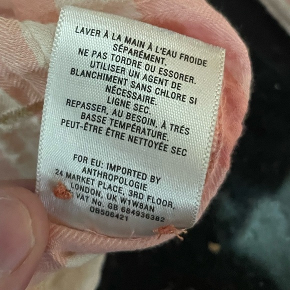 Anthropologie Holding Horses plaid lightweight button up - Picture 6 of 7